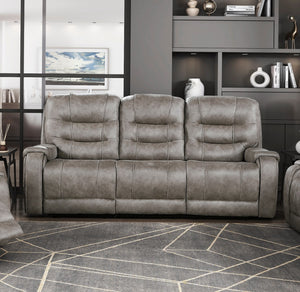 English Elm Modern Dual Reclining Sofa with Pocket Coil Cushions and Microfiber Upholstery B011P228255