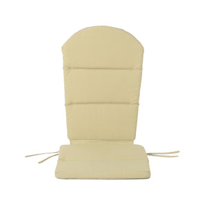 English Elm Christopher Knight Home® - Chair Cushion, Khaki Adirondack Style, Water-Resistant Fabric, Tailored Comfort For Outdoor Seating N769P577024K