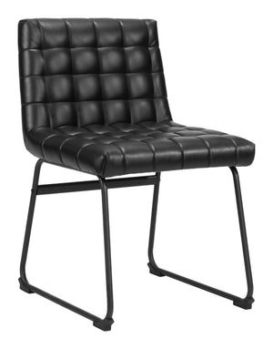 Pago Dining Chair - Set of 2 Black 110067 Zuo Modern