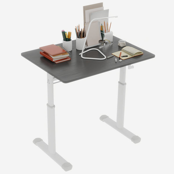 English Elm Adjustable Study Desk For All Ages – Ergonomic Height-Adjustable, Compact Design For Home & Office W1935P338357