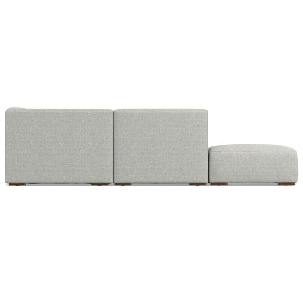 English Elm Rex Left Sectional Sofa With Ottoman - Eco-Friendly, Modern Comfort For Your Family Room Or Lounge Area B136P199254-GIGA