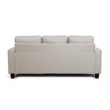 Christopher Knight Home® - Noble House - Bowden Three Seater Sofa With Wood Legs