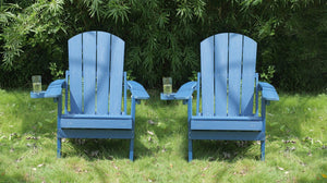English Elm 2-Piece All-Season Outdoor Lounge Chairs Set For Patios & Gardens – Adjustable, Weather-Resistant Comfort W2085P363118