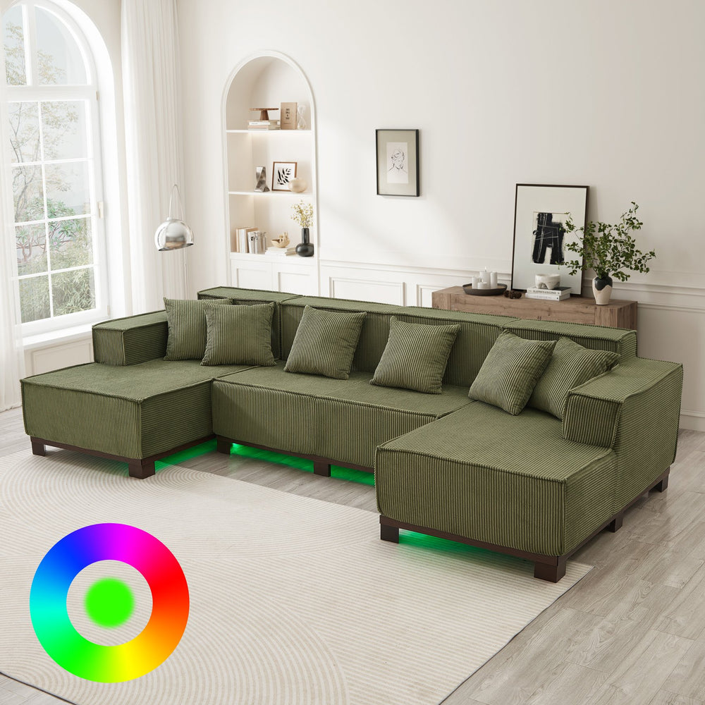 English Elm Swivel Barrel Accent Chair Chenille Tufted Round Club Seat for Living Room Lounge Green N719S002220F