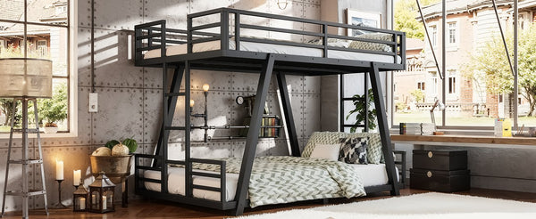 English Elm Double Twin House Bed Pine Wood Frame Kids Playhouse Bunk with Storage Drawers W5305S00062