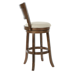 OSP Home Furnishings Swivel Stool 30" Burnt Brown