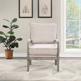 OSP Home Furnishings Abbott Chair Linen