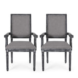 Christopher Knight Home® - Noble House - Maria French Country Wood Upholstered Dining Chair - Set Of 2