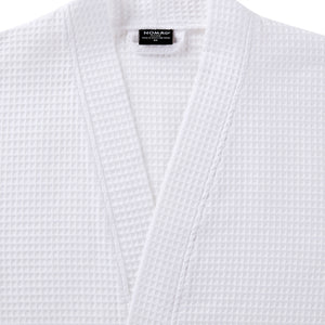 English Elm One Size Cotton Terry Kimono Bath Robe with Anti-microbial Treatment for Spa Comfort B035P440224