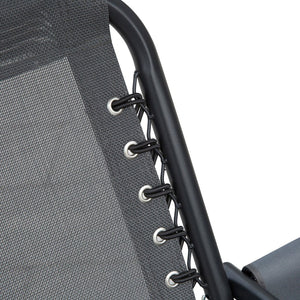 English Elm Outsunny 2-Seat Patio Swing Chair With Adjustable Canopy, Storage Table & Cup Holders For Comfort W2225P174122-GIGA