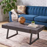 Christopher Knight Home® - Noble House - Abitha Faux Wood Coffee Table