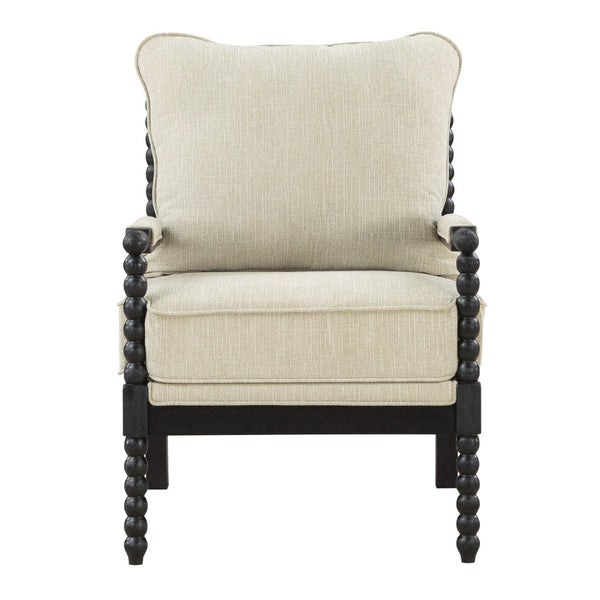 OSP Home Furnishings Eliza Spindle Chair Linen