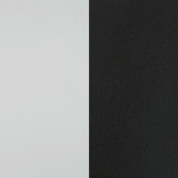 English Elm Fitz Riveted Silver Galvanized Steel Bistro Bar Table with V-Style Base and Contrasting Black Accents B062P378324