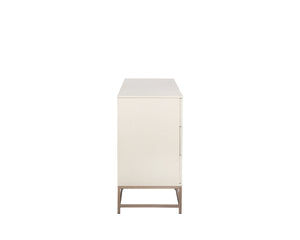 Sunpan Rebel Dresser – Modern Cream Oak Wood Design with 9 Soft Closing Drawers and Elegant Hardware Small - 66W x 19D x 34.25H