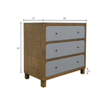 Chapel Hill Wyatt  Accent Chest Pv/Dr CH130-1011 Brown/Grey