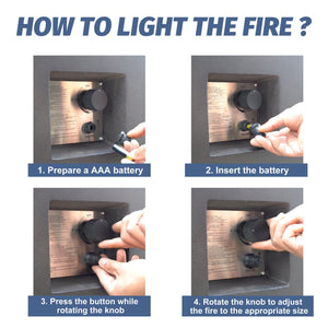 English Elm 52 Modern 52in Rectangular Propane Fire Pit Table 65,000 BTU Lightweight Concrete for Patio Gatherings Antique White W2620P182372