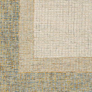 Livabliss Elena Hand Tufted Wool Area Rug for Living Room Bedroom Large Contemporary Floor Accent Dusty Sage, Tan 2' x 3' EAE2301-23