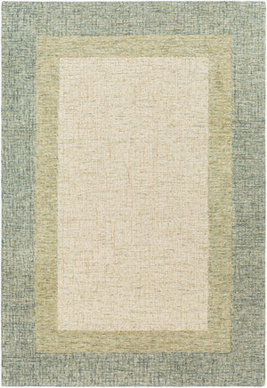 Livabliss Elena Wool Area Rug Hand Tufted Geometric Design for Large Living Dining Rooms Dusty Sage, Lig 2' x 3' EAE2302-23