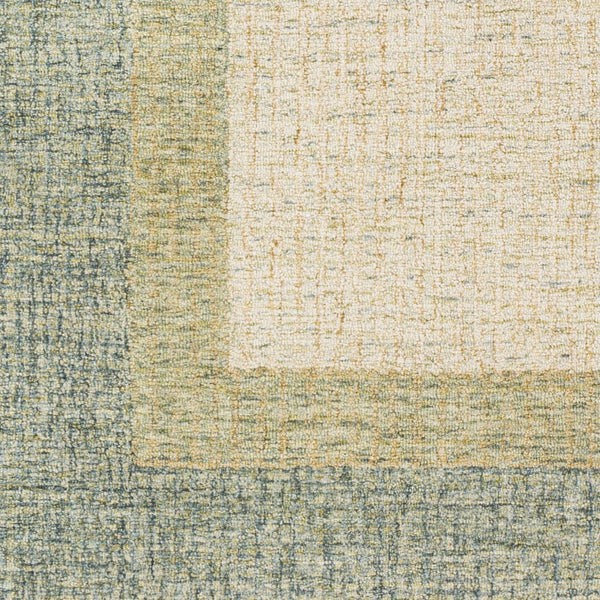 Livabliss Elena Wool Area Rug Hand Tufted Geometric Design for Large Living Dining Rooms Dusty Sage, Lig 2'6" x 10' EAE2302-2610