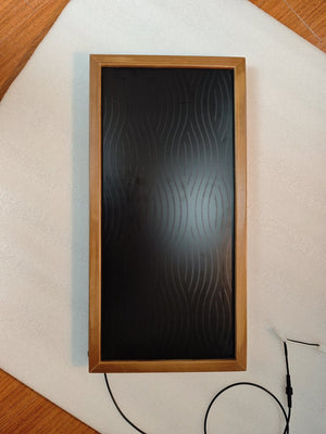 English Elm Red Cedar Carbon Fiber Heated Foot Warmer Slim Mat with Three Warmth Settings W5530P450725