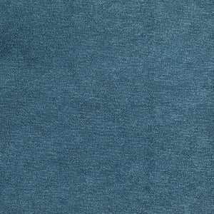 English Elm 1pc Mid-century Modern Accent Armchair with Curved Wood Frame, Soft Upholstery, Splayed Legs for Cozy Spaces Blue,Cappuccino 32 L x 31 W x 18.25 H B011P308536