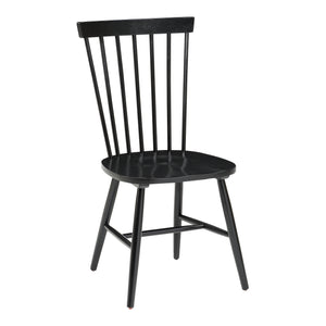 OSP Home Furnishings Eagle Ridge Dining Chair Black