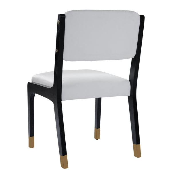 English Elm Wood Dining Chairs Set Of 2 - Modern Farmhouse Accent With Solid Wood Legs & Comfortable Padded Seats N842P300888D-GIGA