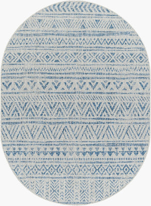 Livabliss Eagean Geometric Indoor Outdoor Polypropylene Area Rug Turkish Woven Living Room Light Blue, Blu 10' x 13'11" EAG2306-1014