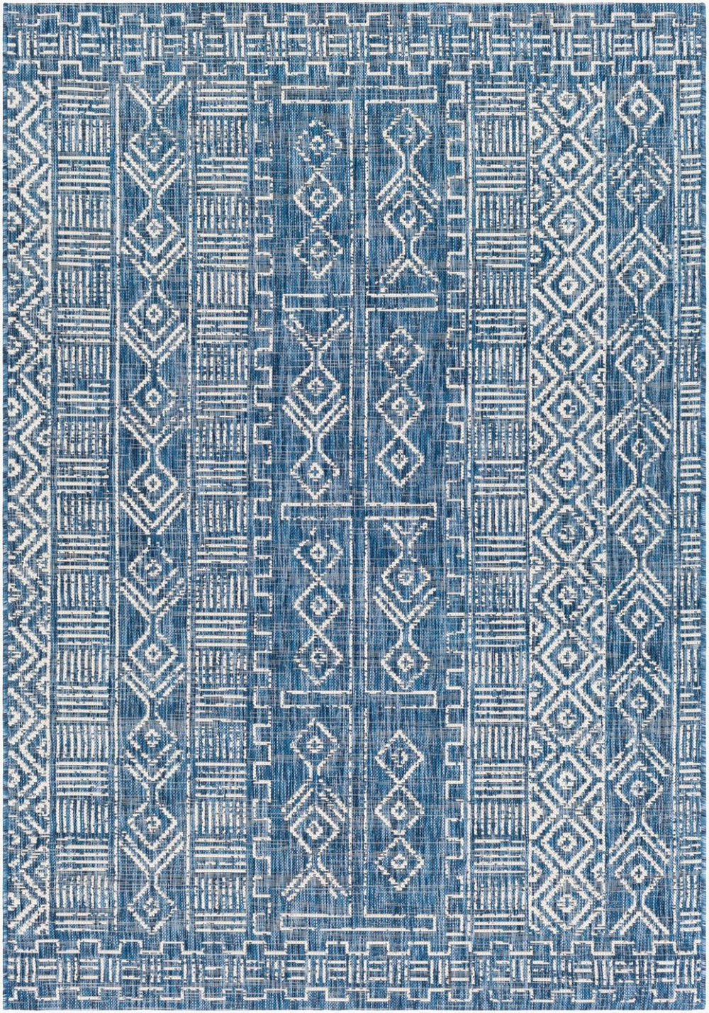 Livabliss Eagean Moroccan Global Polypropylene Area Rug Low Pile Indoor Outdoor Living Room EAG2346-710103
