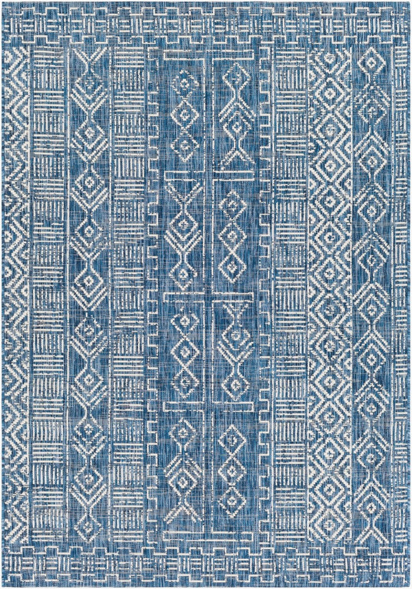 Livabliss Eagean Moroccan Global Polypropylene Area Rug Low Pile Indoor Outdoor Living Room EAG2346-710103