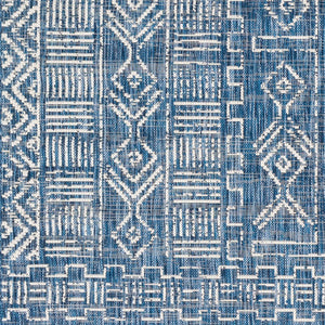 Livabliss Eagean Moroccan Global Polypropylene Area Rug Low Pile Indoor Outdoor Living Room EAG2346-710103