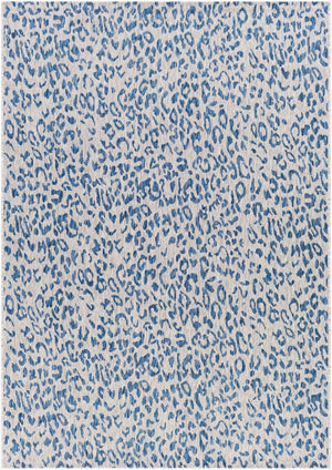 Livabliss Eagean Flatweave Polypropylene Rug Turkish Geometric Pattern for Entryway or Patio Dark Blue, Navy 2' x 2'11" EAG2353-2211