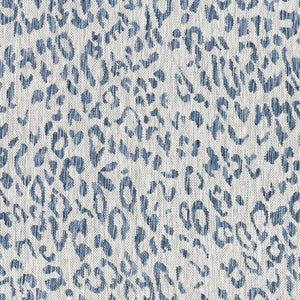 Livabliss Eagean Flatweave Polypropylene Rug Turkish Geometric Pattern for Entryway or Patio Dark Blue, Navy 5'3" x 5'3" EAG2353-53RD