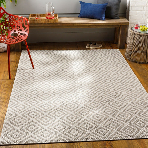 Livabliss Eagean Outdoor Polypropylene Rug Turkish Medallion Pattern for Patio or Entryway EAG2370-2211