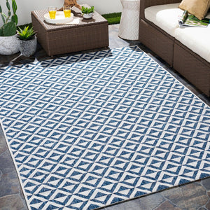 Livabliss Eagean Flatweave Polypropylene Area Rug Turkish Woven Graphic Indoor Outdoor Living EAG2372-710102