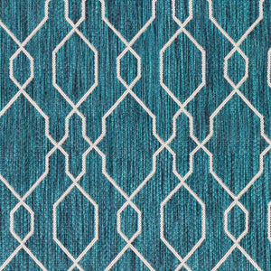 Livabliss Eagean Flatweave Polypropylene Area Rug Turkish Traditional Pattern for Entryway Kitchen EAG2382-2211
