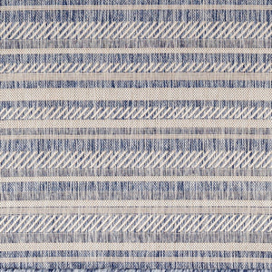 Livabliss Eagean Bohemian Global Flatweave Polypropylene Accent Rug for Entryway or Patio Navy, Blue 7'10" x 10'2" EAG2407-710102