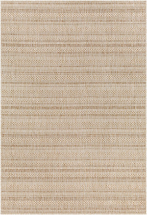 Livabliss Eagean Bohemian Global Flatweave Polypropylene Rug for Entryways and Patios Light Beige, Br 5'3" x 7'7" EAG2409-5377