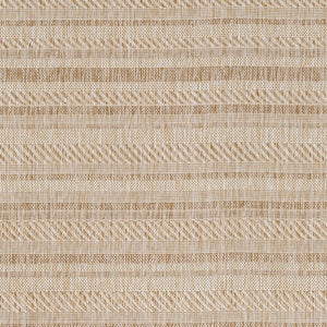 Livabliss Eagean Bohemian Global Flatweave Polypropylene Rug for Entryways and Patios Light Beige, Br 2'7" x 10' EAG2409-2710