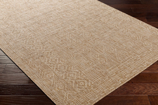Livabliss Eagean Flatweave Polypropylene Area Rug Global Bohemian Pattern Uv Resistant Outdoor EAG2412-67RD