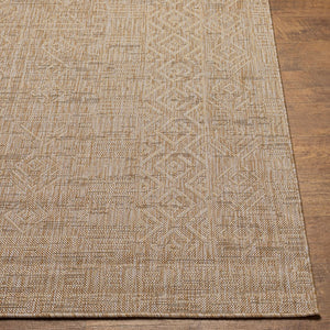 Livabliss Eagean Flatweave Polypropylene Area Rug Global Bohemian Pattern Uv Resistant Outdoor EAG2412-67RD