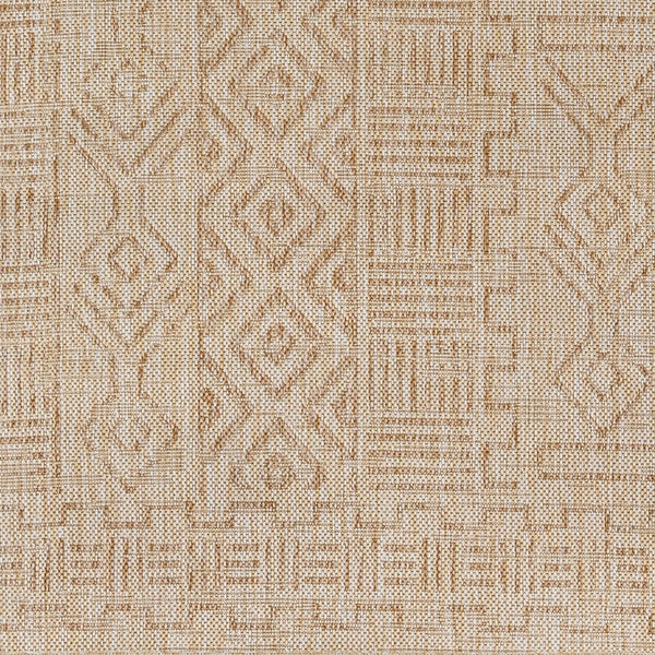 Livabliss Eagean Global Bohemian Flatweave Polypropylene Rug for Indoor Outdoor High Traffic Rooms Cream, Light Be 8'10" x 12' EAG2415-81012