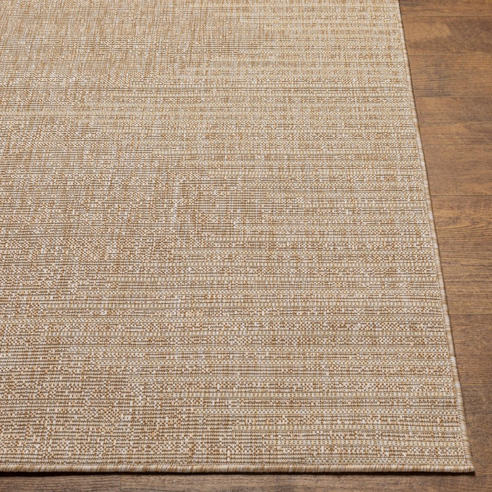 Livabliss Eagean Bohemian Global Polypropylene Indoor Outdoor Rug for Entryway or Living Room Light Beige, Li 6'7" x 6'7" Square EAG2416-67SQ
