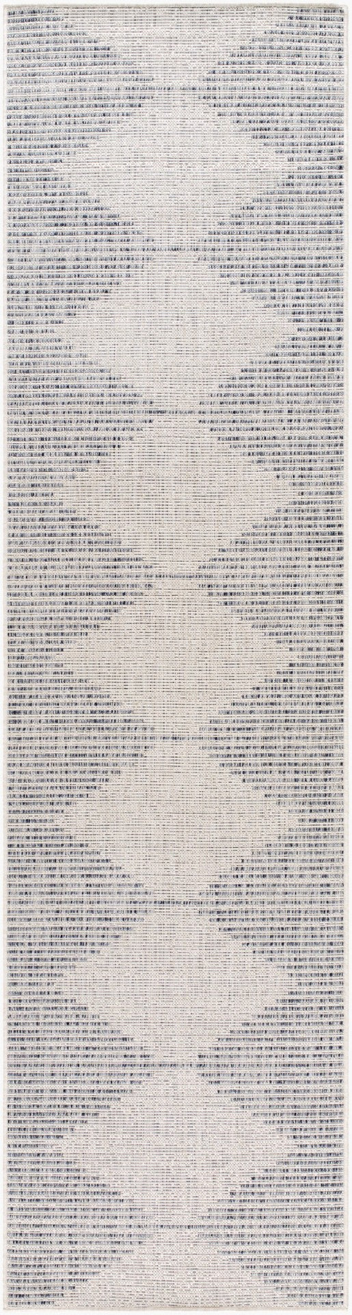 Livabliss Eagean Global Inspired Polypropylene Indoor Outdoor Rug for Entryways and Kitchens Oatmeal, Gray 2'7" x 12' EAG2418-2712