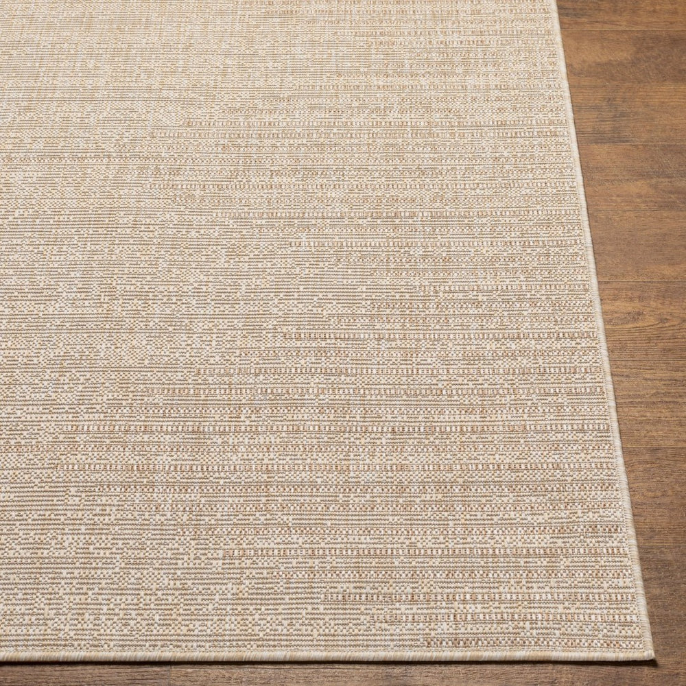 Livabliss Eagean Bohemian Global Geometric Polypropylene Rug for Entryway or Covered Patio Use Cream, Light Be 6'7" x 6'7" Round EAG2419-67RD