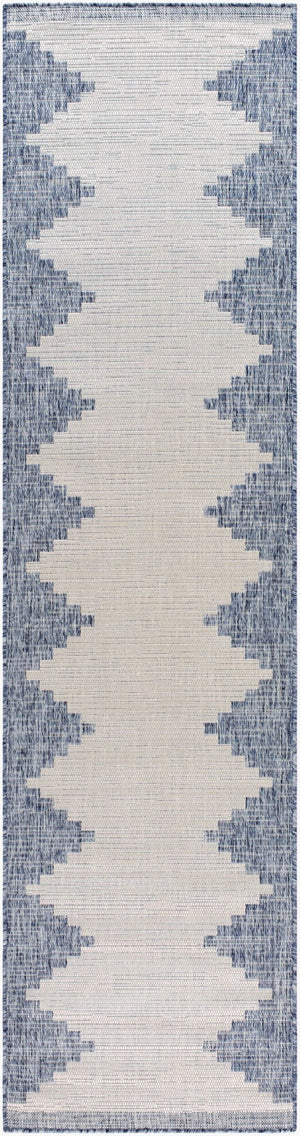 Livabliss Eagean Geometric Polypropylene Outdoor Runner Rug for Patios and High Traffic Areas EAG2420-2710