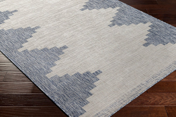 Livabliss Eagean Geometric Polypropylene Outdoor Runner Rug for Patios and High Traffic Areas EAG2420-2710