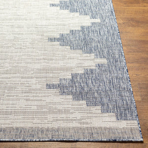 Livabliss Eagean Geometric Polypropylene Outdoor Runner Rug for Patios and High Traffic Areas EAG2420-2710