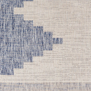 Livabliss Eagean Geometric Polypropylene Outdoor Runner Rug for Patios and High Traffic Areas EAG2420-2710
