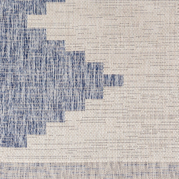 Livabliss Eagean Geometric Polypropylene Outdoor Runner Rug for Patios and High Traffic Areas EAG2420-2710